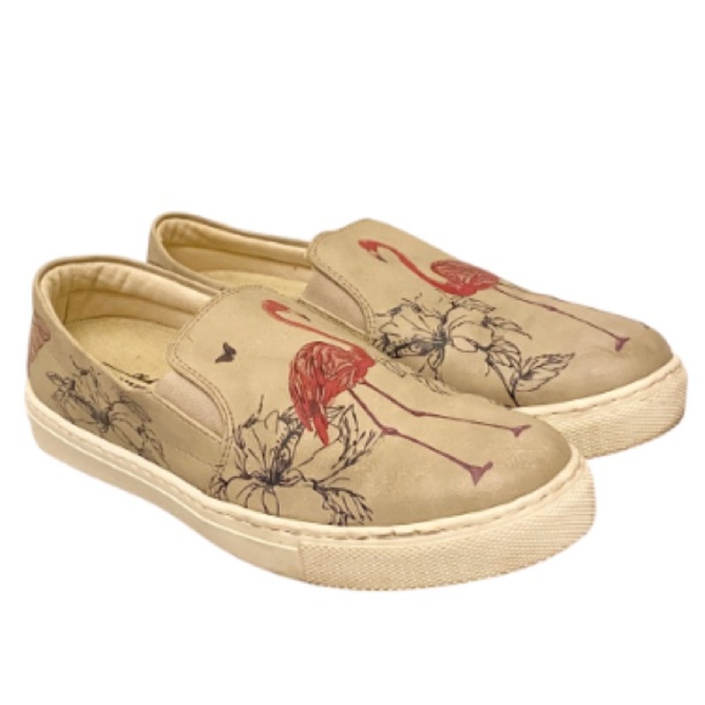 CONVERSE  🦩Flamingo 🦩 Slip On Sneakers Shoes 7.5